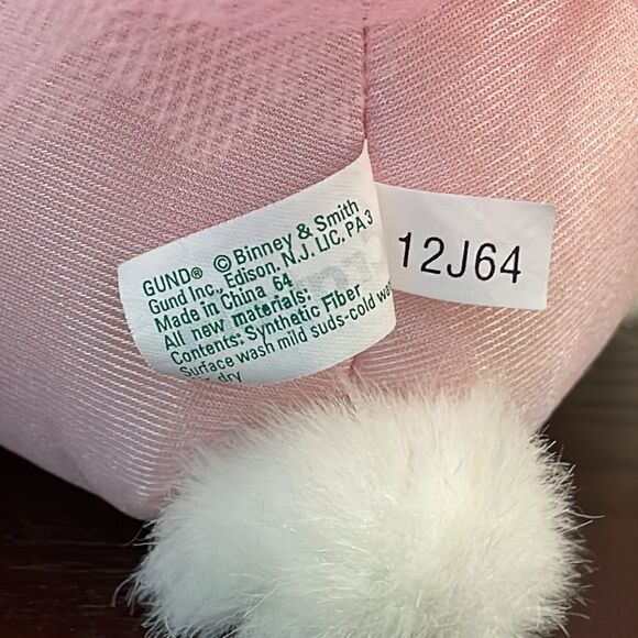 GUND and Crayola White Teddy Bear with Pink Ballerina costume and crayon crown - Picture 7 of 8